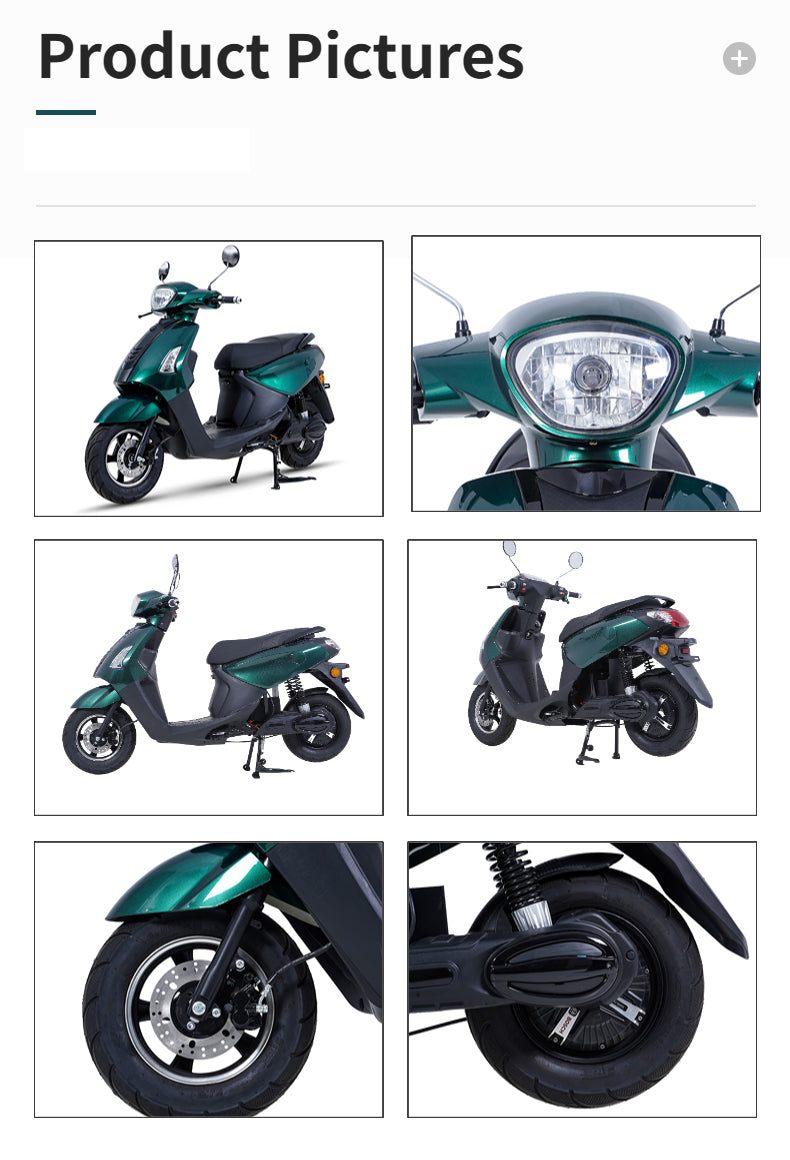 Skuter elektrik me dy rrota EF06 1000w me motor elektrik të shpejtë