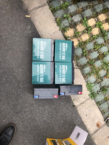 72V 20ah Bateri plumbi