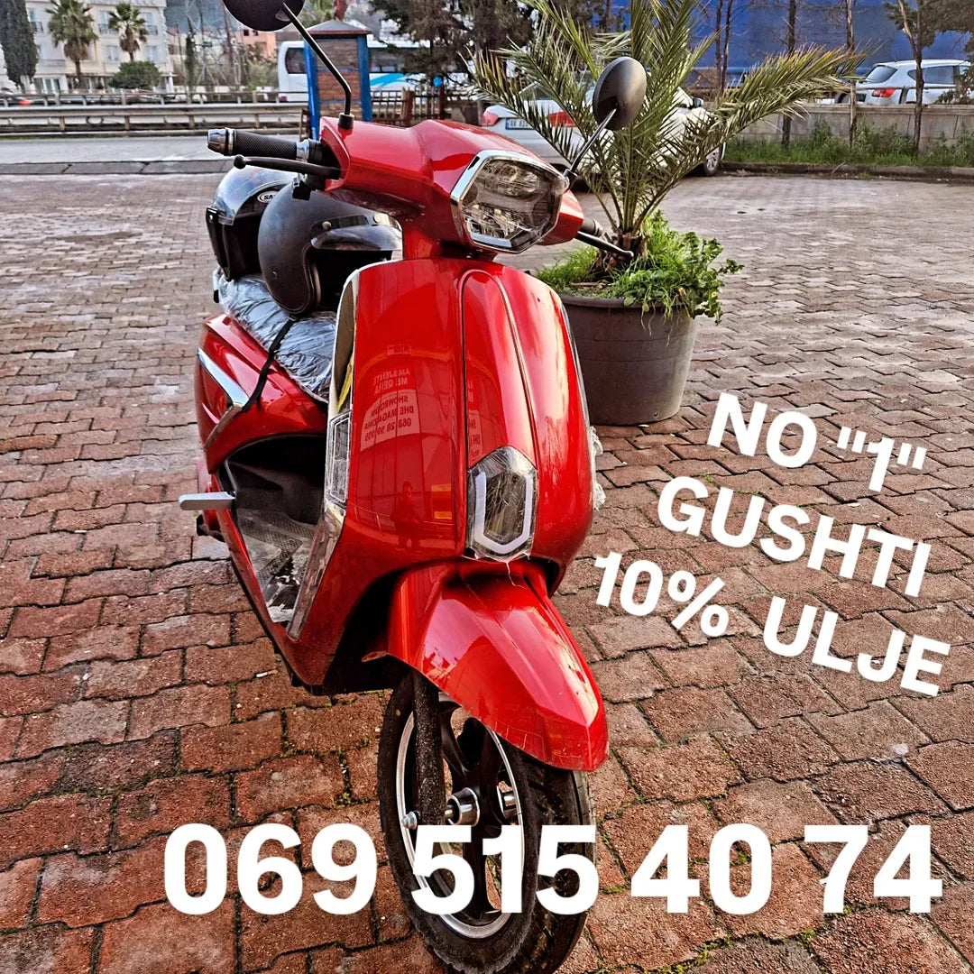 Vespa Shpejtësia e lartë 2000w 72v motocikla e skuterit elektrik