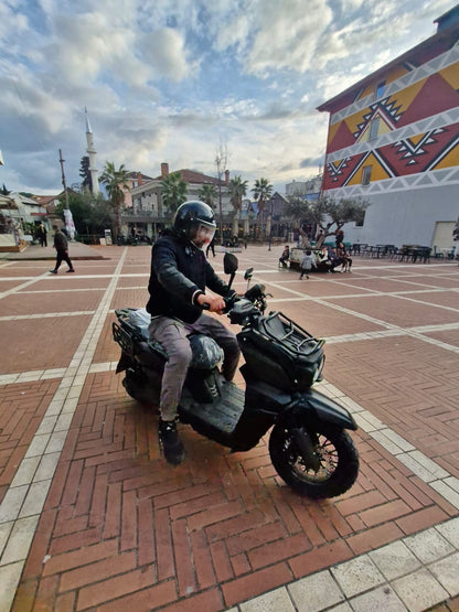 Tank: Shpejtësia e lartë 2000w 72v motocikla e skuterit elektrik me frena disk