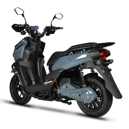Tank: Shpejtësia e lartë 2000w 72v motocikla e skuterit elektrik me frena disk