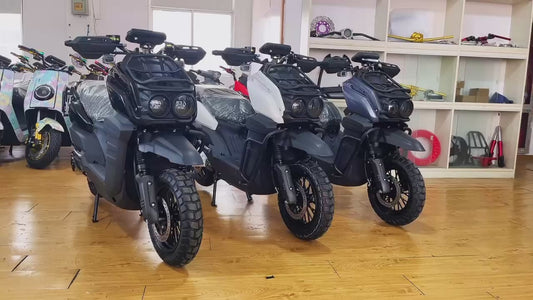 Tank: Shpejtësia e lartë 2000w 72v motocikla e skuterit elektrik me frena disk